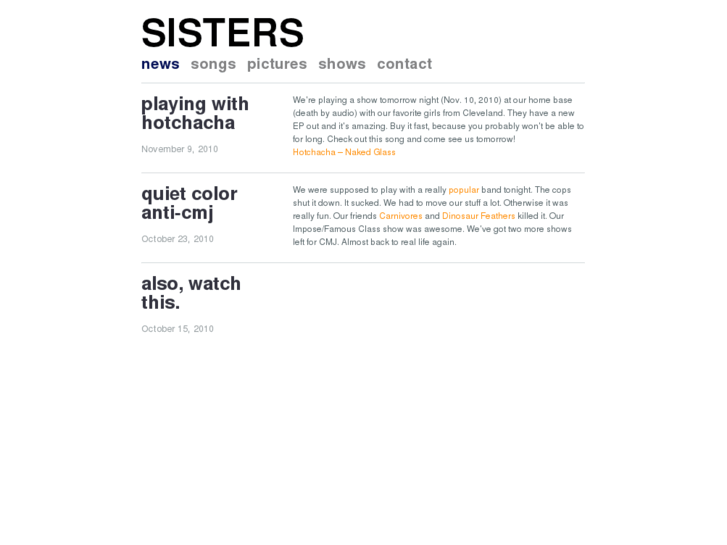 www.sisterssound.com