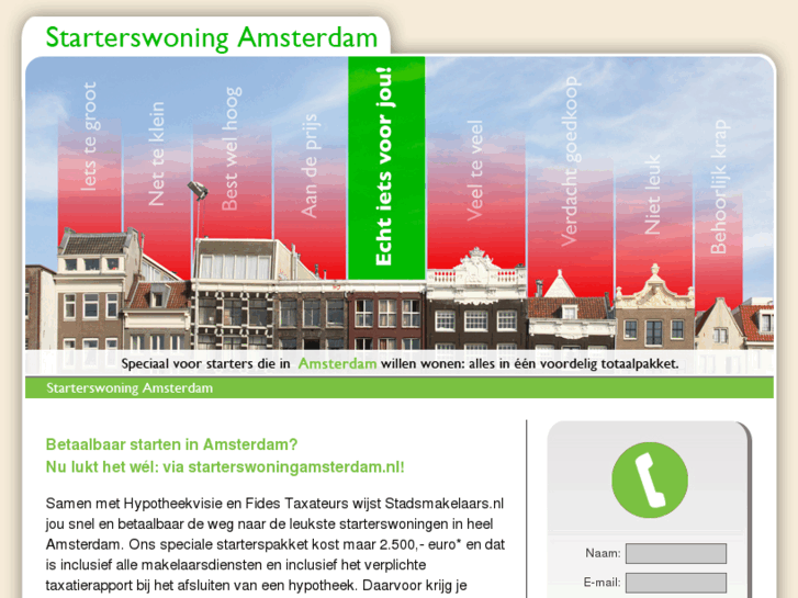 www.starterswoningamsterdam.nl