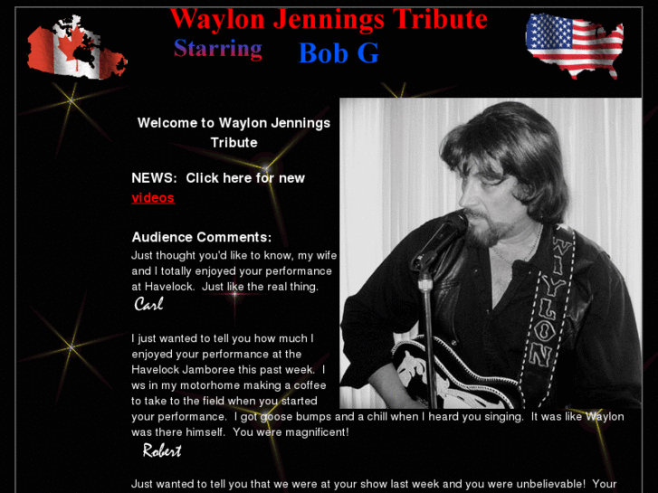 www.waylonjenningstribute.com