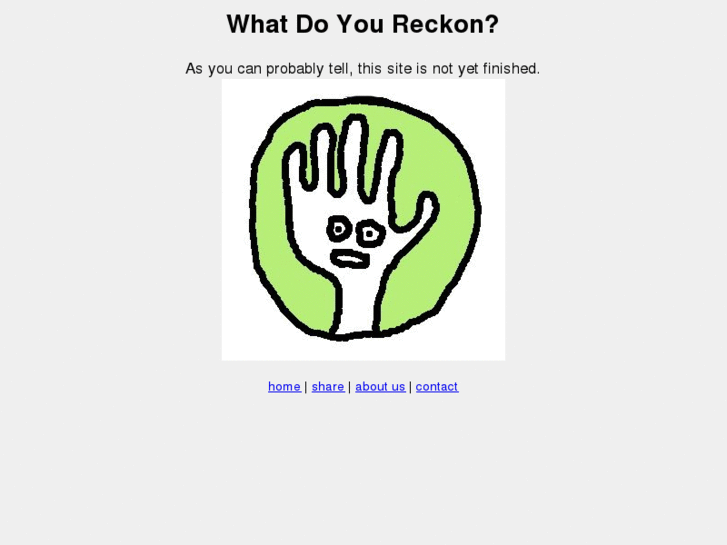 www.whatdoyoureckon.net