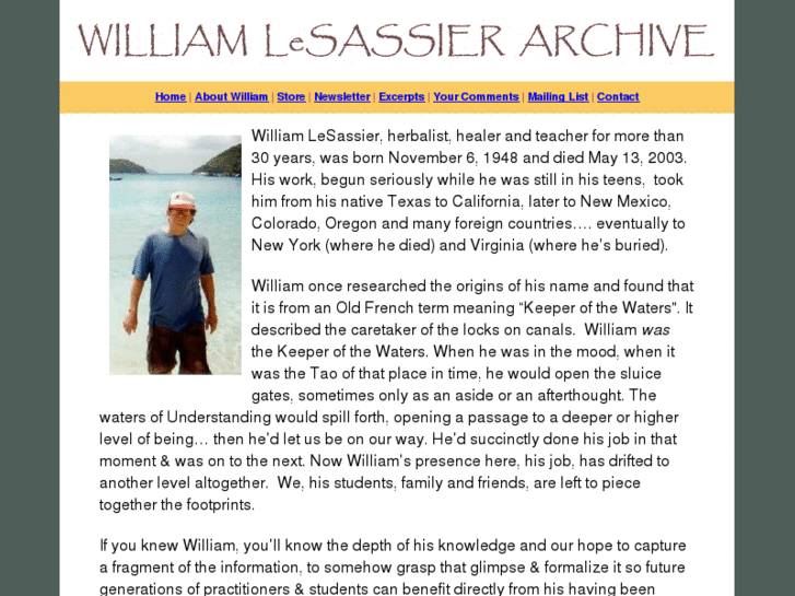 www.williamlesassierarchive.com