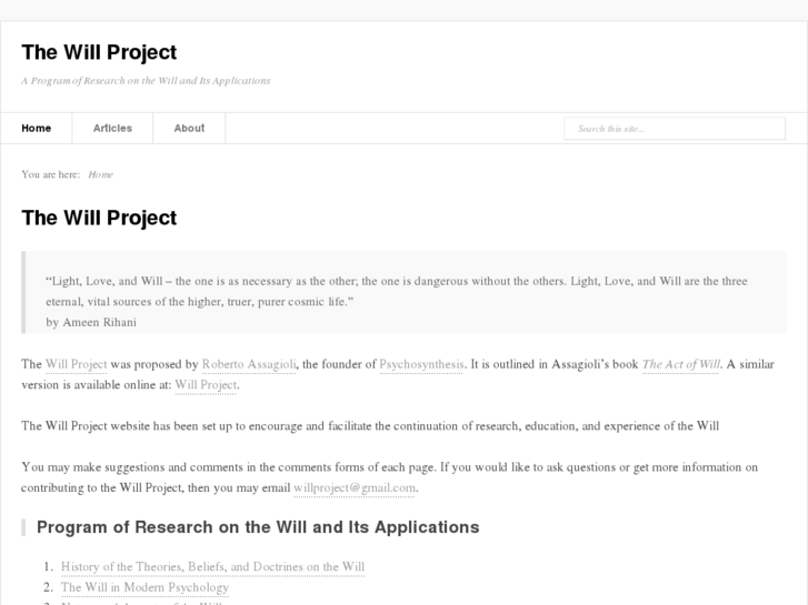 www.willproject.org