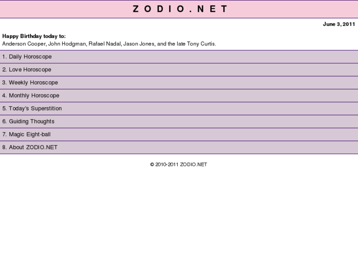 www.zodio.net