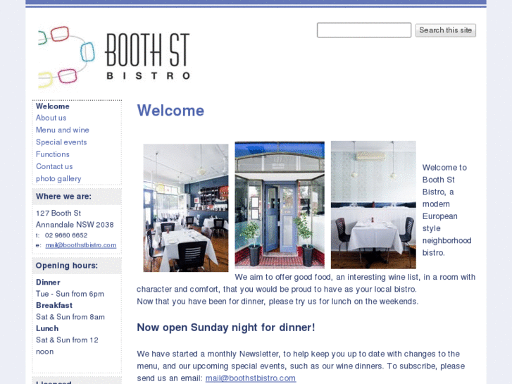 www.boothstbistro.com