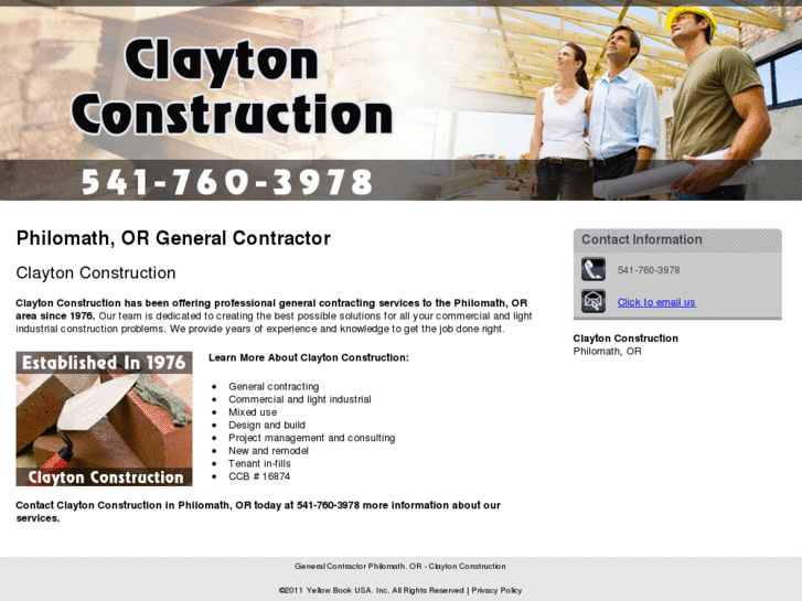 www.claytonconstructionoregon.com