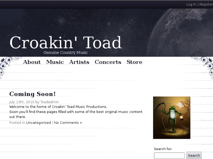 www.croakintoad.com