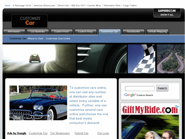 www.customizecar.net