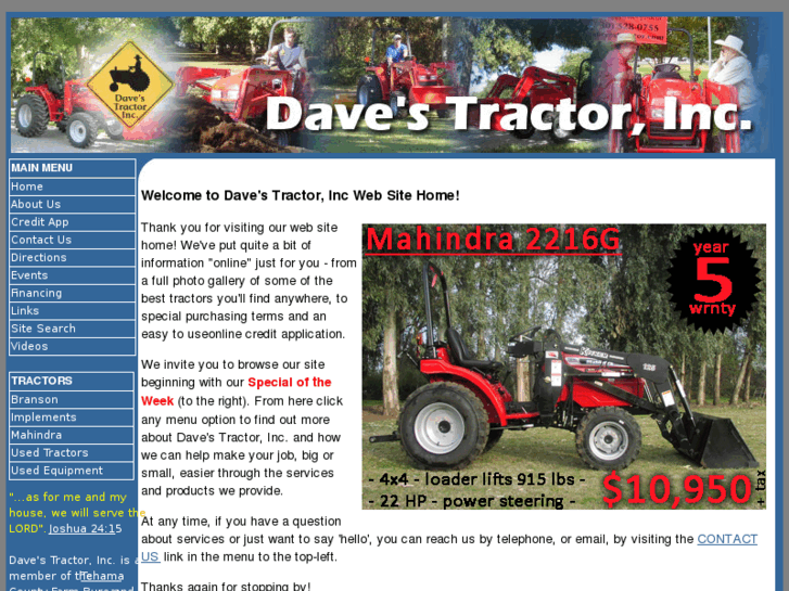 www.davestractor.com