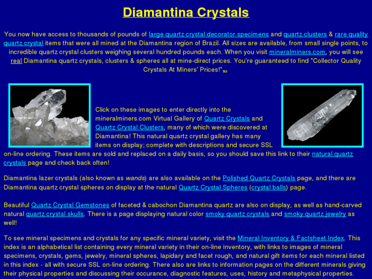 www.diamantinacrystals.com