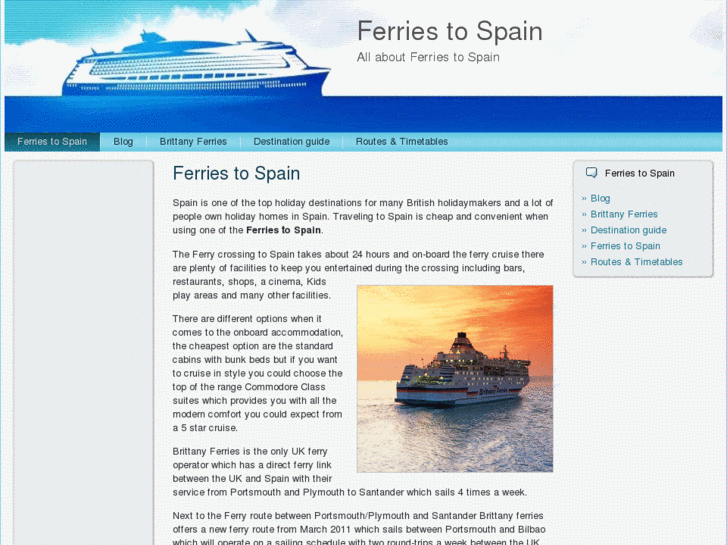 www.ferriestospain.org.uk