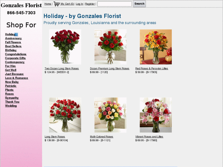 www.gonzalesflorist.com