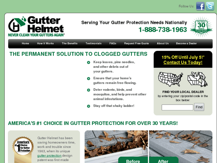 www.gutterhelmetprotects.net