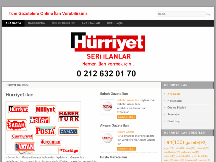 www.hurriyetilan.net