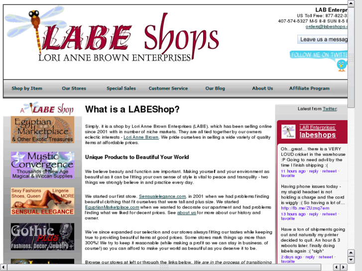 www.labeshops.com