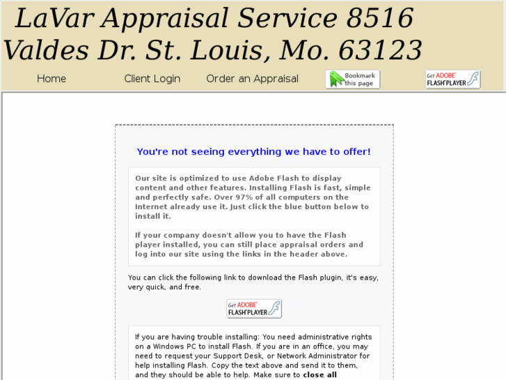 www.lavarappraisal.com