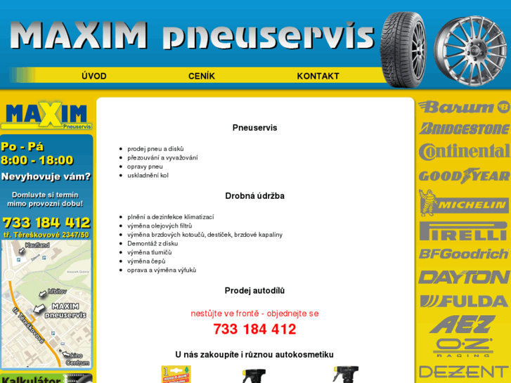 www.maxim-pneuservis.cz