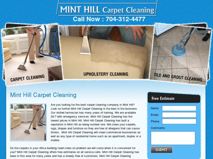 www.minthillcarpetcleaning.com