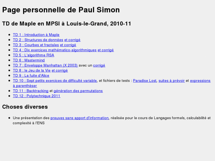 www.pauldcsimon.net