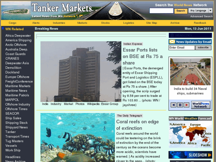 www.tankermarkets.com