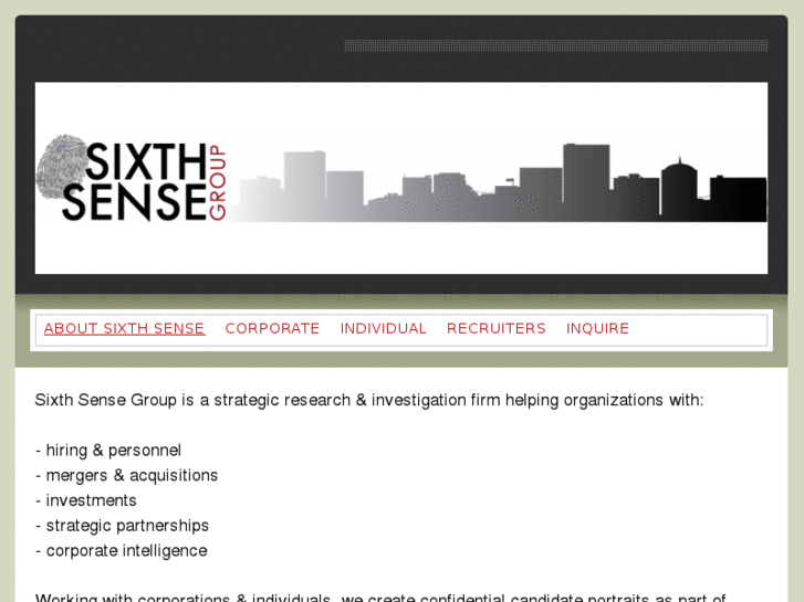 www.thesixthsensegroup.com