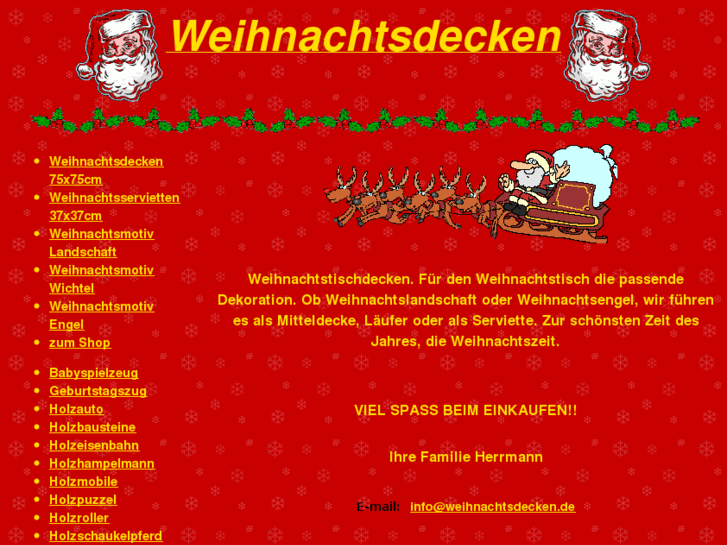 www.weihnachtsdecken.de