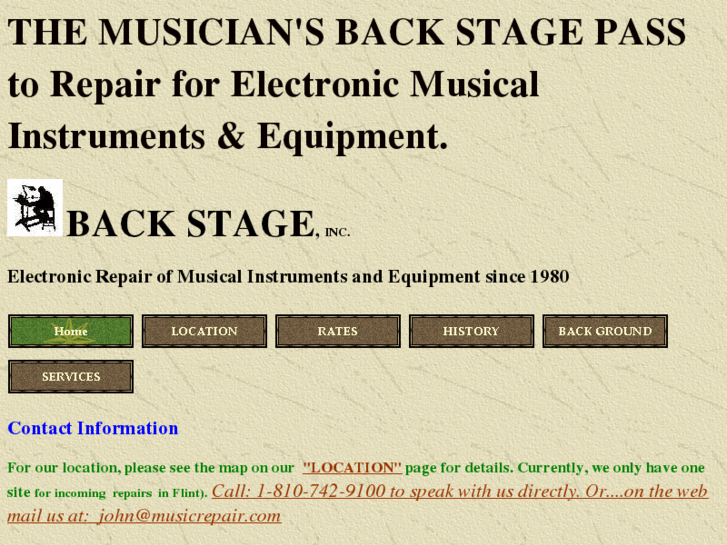 www.backstagerepair.com