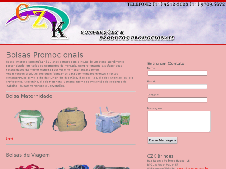 www.bolsaspromocionais.com