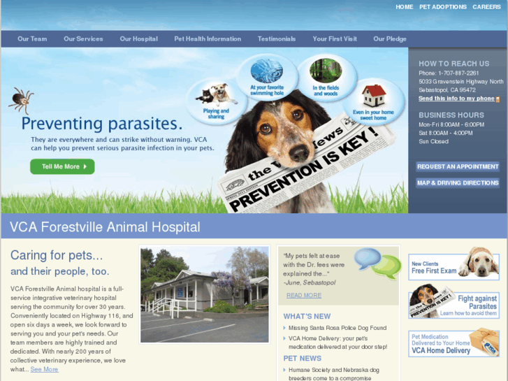 www.forestvillevet.com