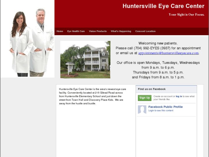 www.huntersvilleeyecare.com