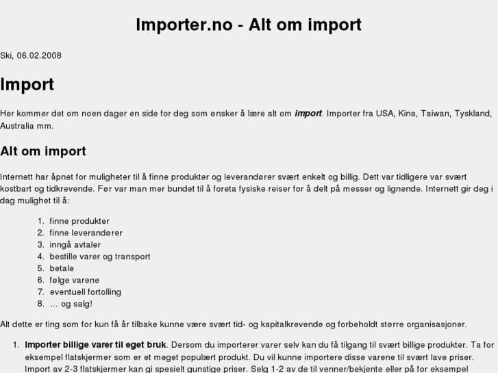 www.importer.no
