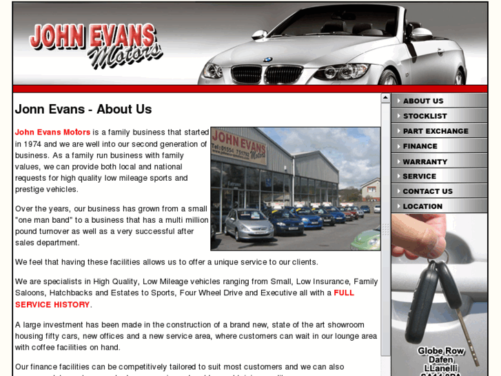 www.johnevansmotors.co.uk