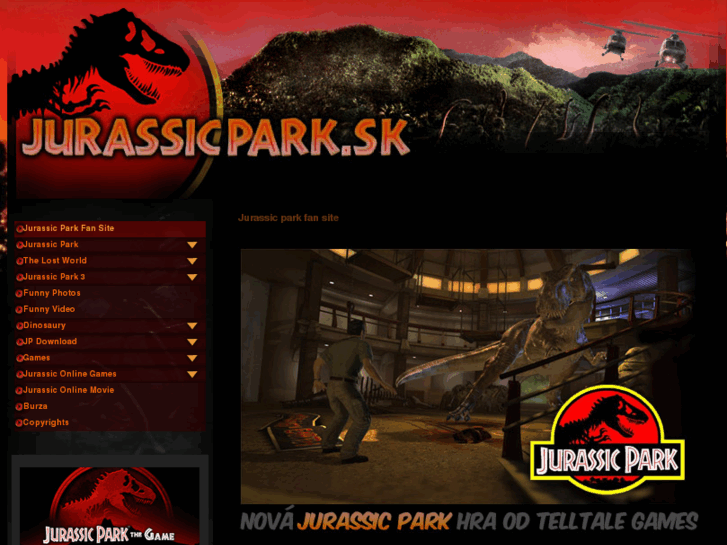 www.jurassicpark.sk