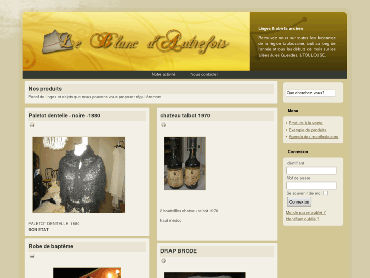 www.leblancdautrefois.com