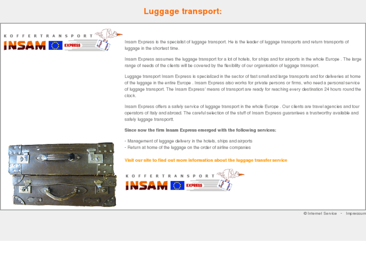 www.luggagetransport.net