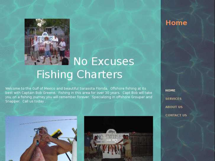 www.noexcusesfishingcharters.net