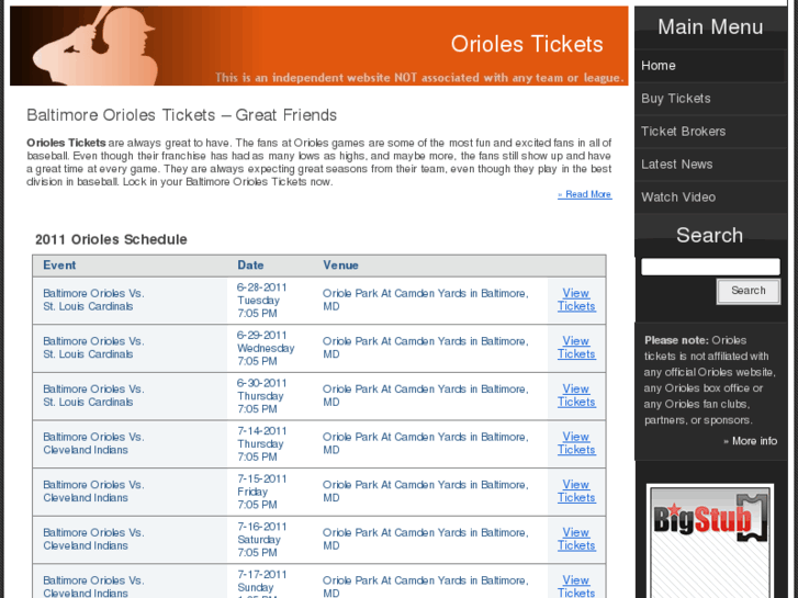 www.oriolestickets.biz