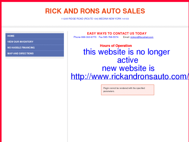 www.rickandronsautosales.com