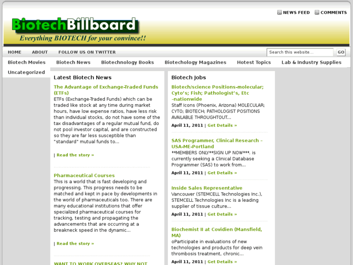 www.biotechbillboard.com