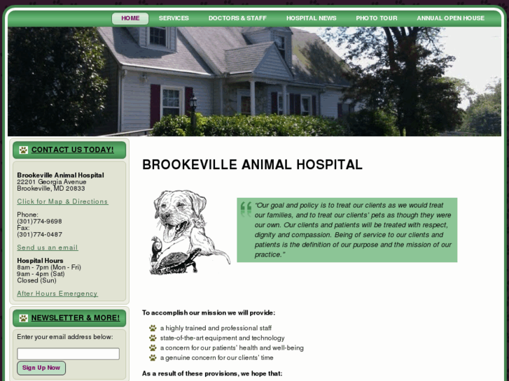 www.brookevilleanimalhospital.com