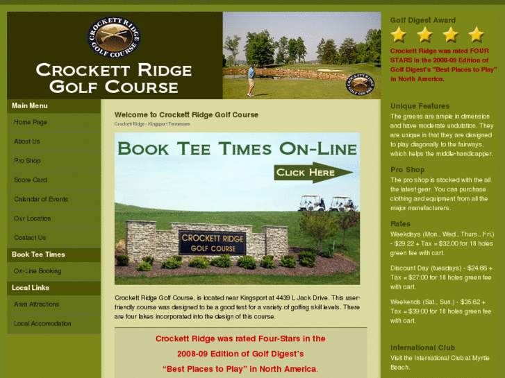 www.crockettridgegolfcourse.com