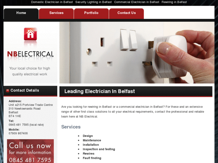 www.electrician-belfast.com