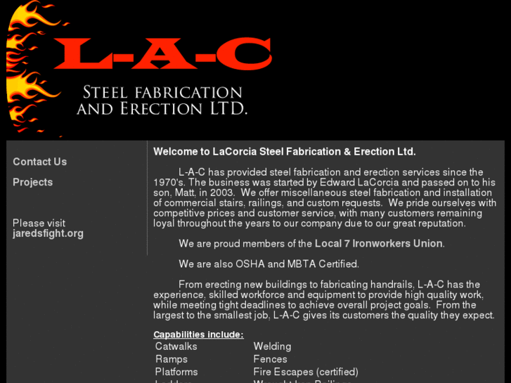 www.lacorciasteel.com