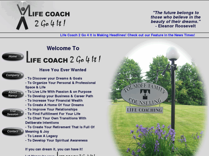 www.lifecoach2go4it.com