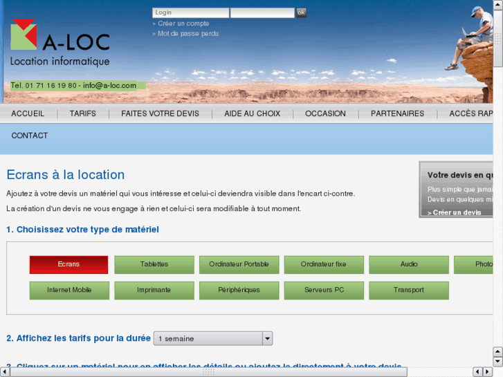 www.location-ecran-plat.com