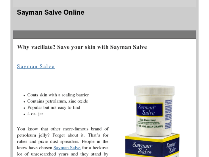 www.saymansalve.com