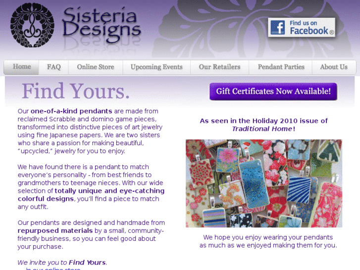 www.sisteriadesigns.com