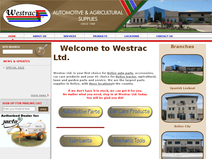 www.westracbelize.com