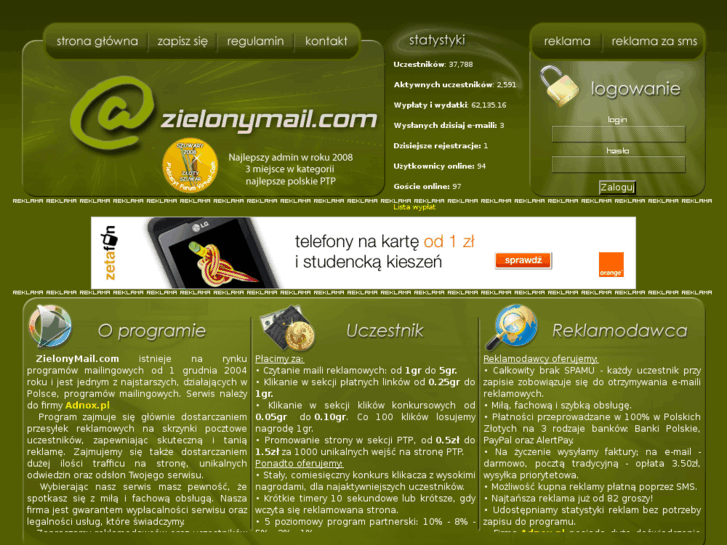 www.zielonymail.com