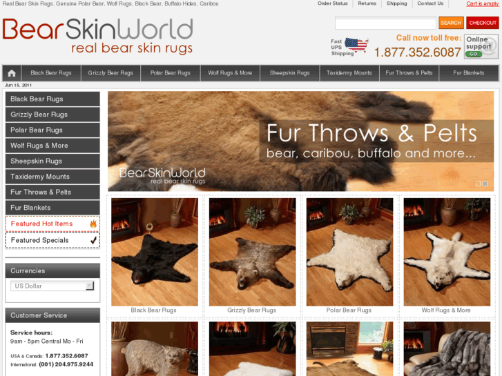 www.bearskin-rugs.com