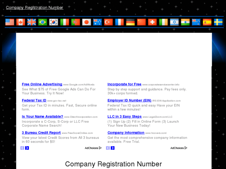 www.companyregistrationnumber.com